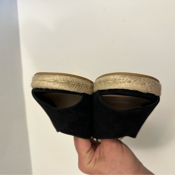 Stuart Weitzman Wonda Espadrille Wedge Sandal Suede 9.0B $398 Worn Once! - Picture 6 of 12